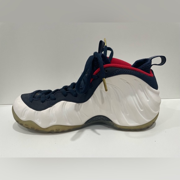 🌿SOLD - Nike Air Foamposite One Premium Olympic 2016 Sz 10 US RARE 575420-400 - Picture 2 of 9